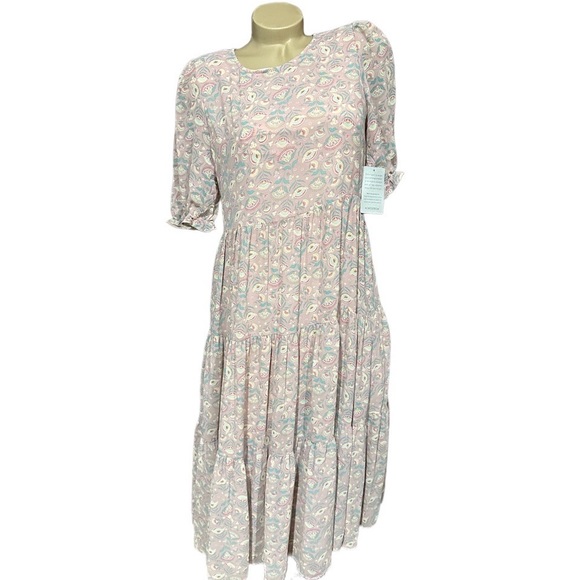 MELLODAY Dresses & Skirts - Melloday Floral Boho Midi Pocketed Dress NEW NWT Medium